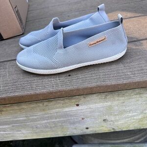Tommy Bahama Light Blue Slip-On Sneakers